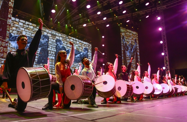 Anadolu Ateşi, Bakü'nün kurtuluş günü etkinliklerinde parladı