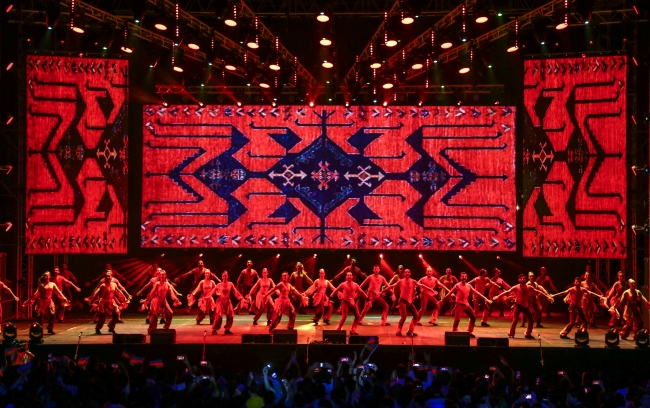 Anadolu Ateşi, Bakü'nün kurtuluş günü etkinliklerinde parladı