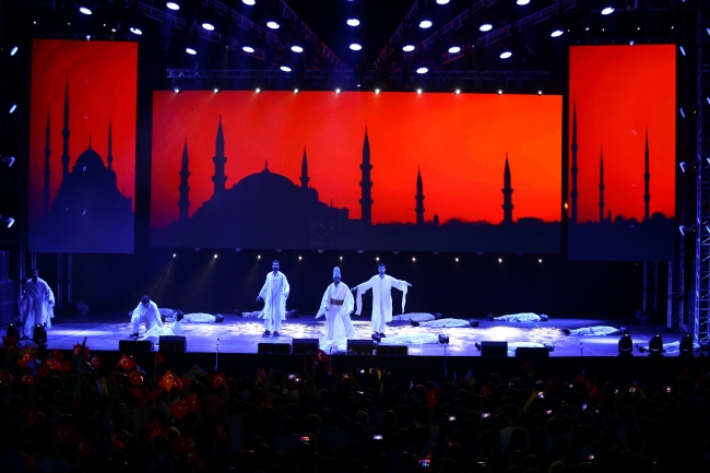 Anadolu Ateşi, Bakü'nün kurtuluş günü etkinliklerinde parladı