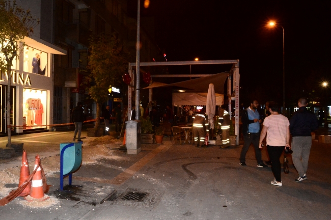 Uşak'ta ana doğal gaz borusunda gaz kaçağı meydana geldi