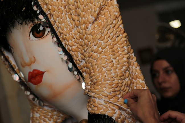 Mozaik sanatıyla harmanlanan "Çömçe gelin" Gaziantep'i tanıtacak