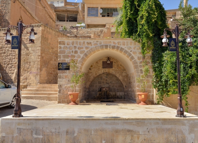 Artuklu'da tarihi 6 çeşme restore edildi