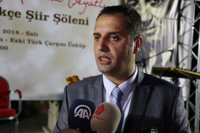 Üsküp'te "Uluslararası Yahya Kemal Beyatlı Şiir Şöleni" düzenlendi