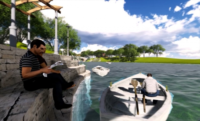 Aizanoi Antik Kenti'nde kayıklar yüzdürülecek