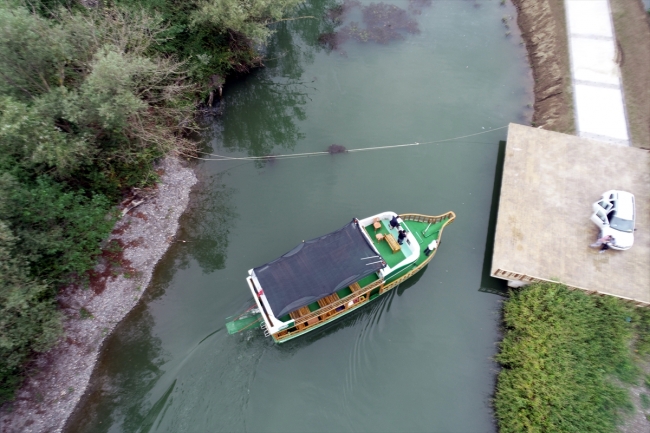Yeşilırmak'ta 70 yıl sonra tekne gezileri başladı