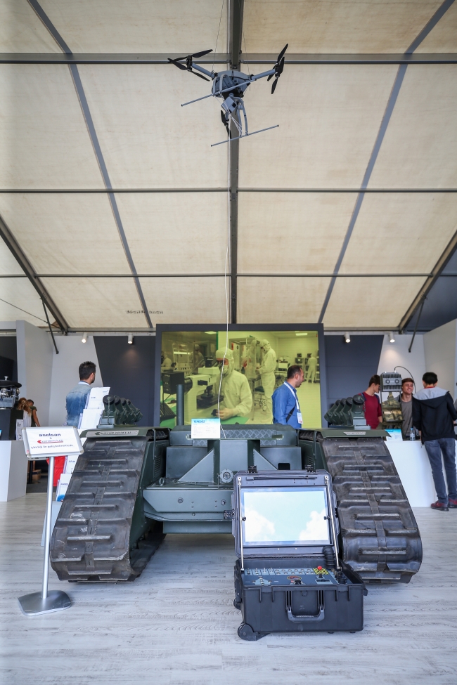 İnsansız araçların güçleri birleştirildi