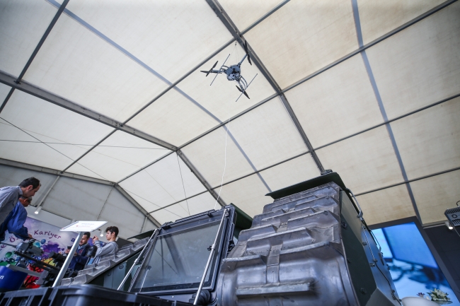 İnsansız araçların güçleri birleştirildi