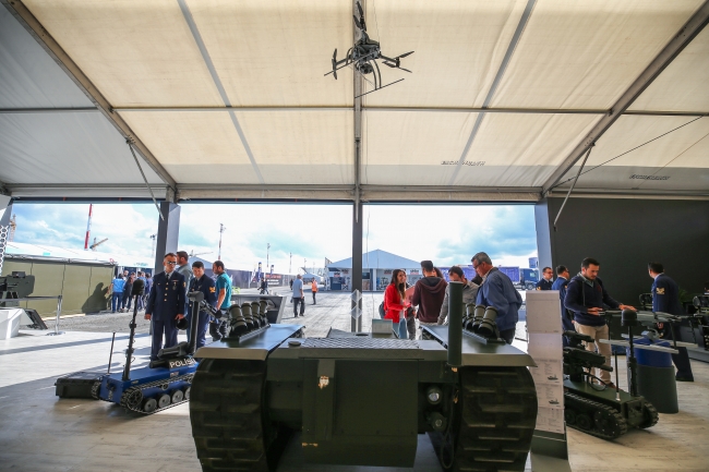 İnsansız araçların güçleri birleştirildi