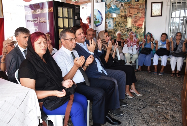 Zeki Müren'in Bodrum'da müzeye dönüştürülen evinde mevlit okutuldu