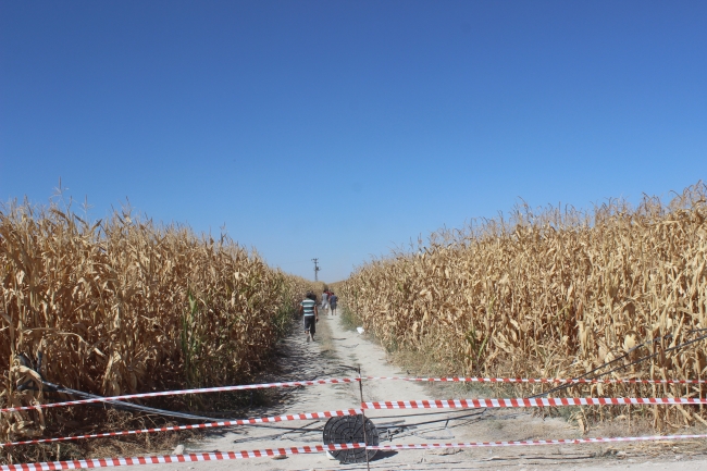 Konya'da 30 metre derinliğinde obruk oluştu