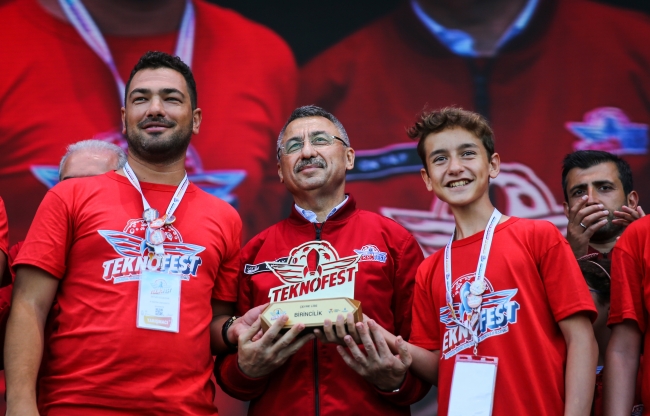 Cumhurbaşkanı Yardımcısı Fuat Oktay TEKNOFEST'te