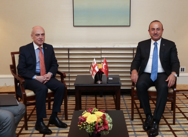 Dışişleri Bakanı Çavuşoğlu'ndan New York'da diplomasi trafiği