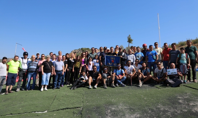 Şehit aileleri ve gaziler "beyaz cennet" üzerinde uçtu