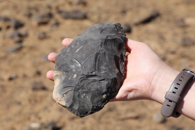 Van'da 350-400 bin yıl öncesine ait alan tespit edildi