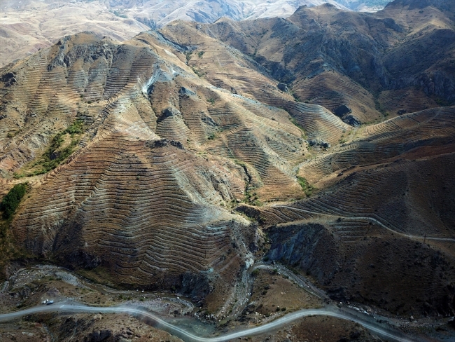 Aras Dağları'nda erozyonla mücadele hamlesi
