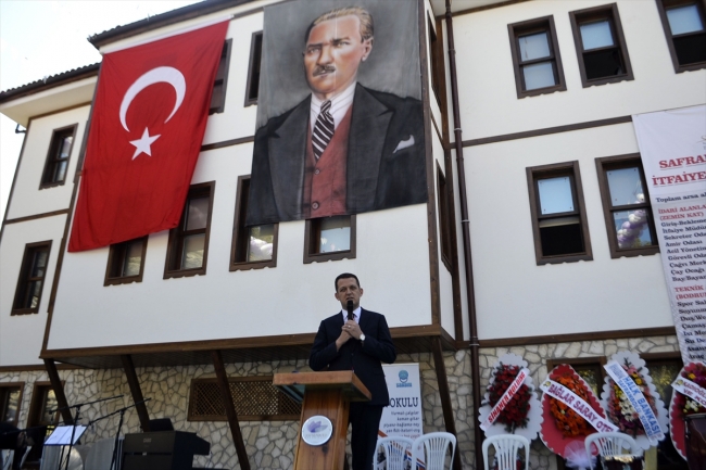 Safranbolu'nun tarihi konak görünümlü itfaiye binası hizmete girdi