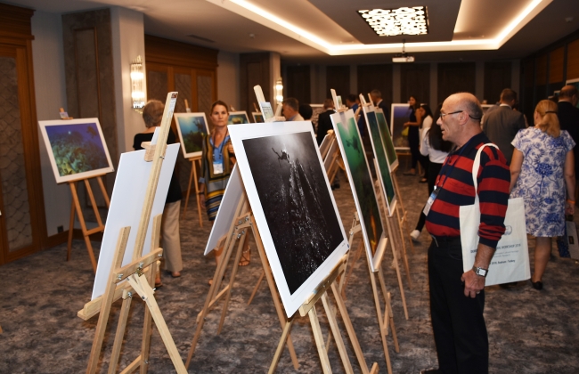 "Türkiye'nin Mavi Mirası" su altı arkeolojisi fotoğraf sergisi açıldı