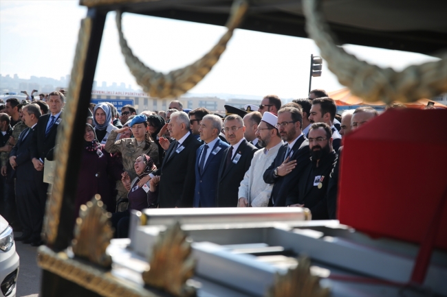 Şehitlerimiz son yolculuğuna uğurlandı