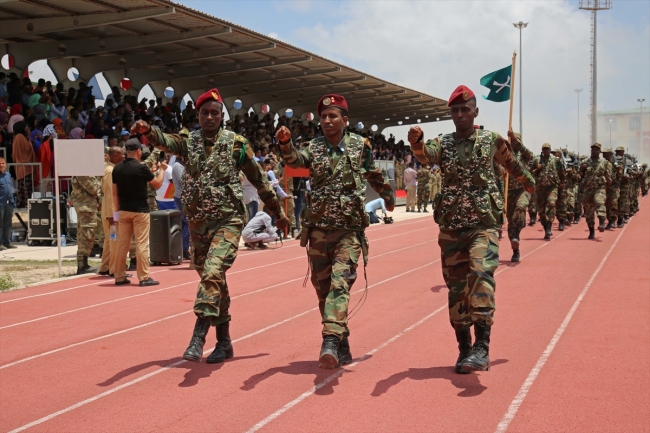 Türkiye, Somali askerlerini eğitmeye devam ediyor