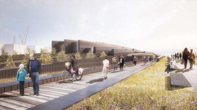 Dalga şeklindeki yapısıyla dikkat çeken Samsun Etnografya ve Arkeoloji Müzesi