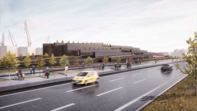 Dalga şeklindeki yapısıyla dikkat çeken Samsun Etnografya ve Arkeoloji Müzesi