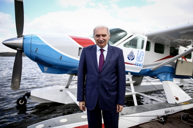 İstanbul'un suyu havadan denetleniyor