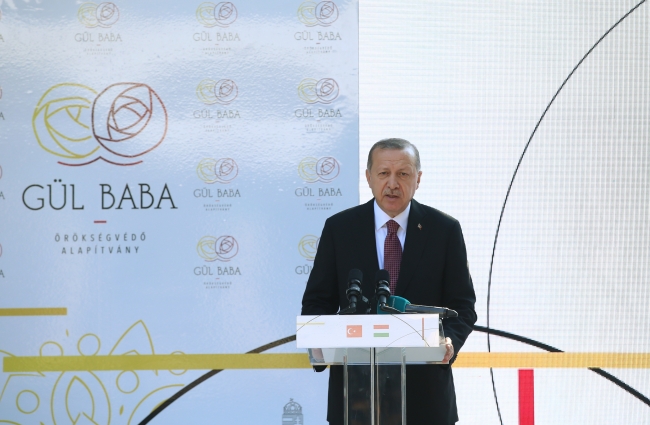 Cumhurbaşkanı Erdoğan: Gül baba geçmişten daha çok gelecekle ilgilidir