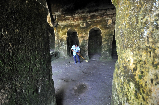 Aya Nikola Manastırı'nın 40 yıllık gönüllü bekçisi