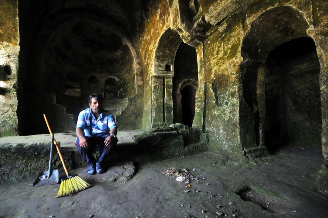 Aya Nikola Manastırı'nın 40 yıllık gönüllü bekçisi