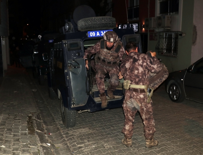 Aydın'da şüphelinin saklandığı inşaata operasyon