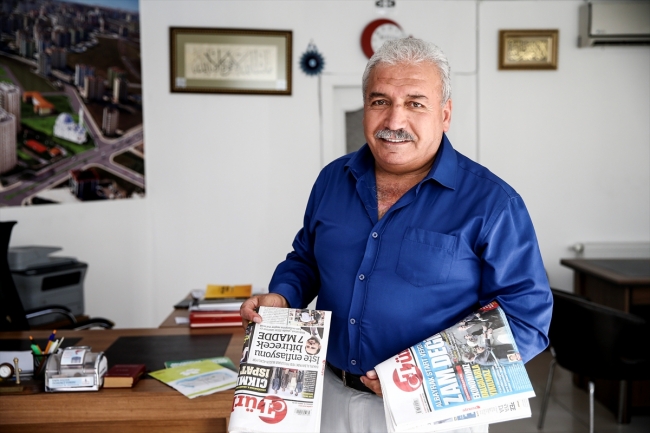 Meydanlarda "Yazıyor, yazıyor!" dediği günleri özlüyor