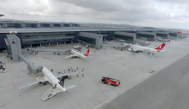 İstanbul Yeni Havalimanı'nda 3 bin kişilik son deneme tamamlandı