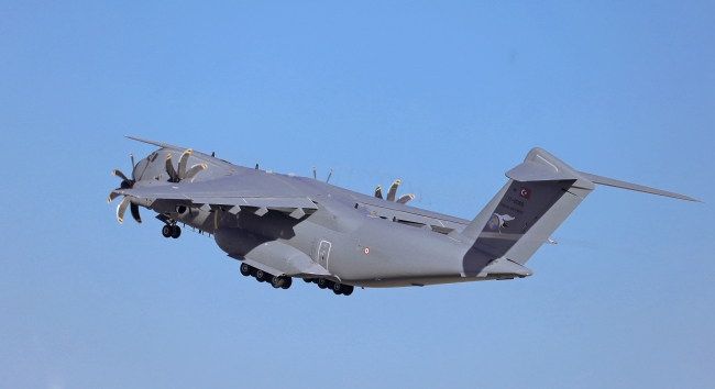 Türk Silahlı Kuvvetlerine 7'nci "uçan kale"