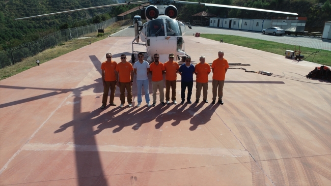 "Ateş Kartalları"nın alevlerle mücadelesi