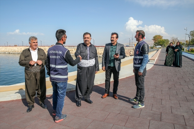 Van Gölü sahili güvenlik korucularına emanet