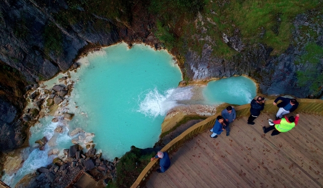 Kuzalan Tabiat Parkı'nda sonbahar güzelliği yaşanıyor