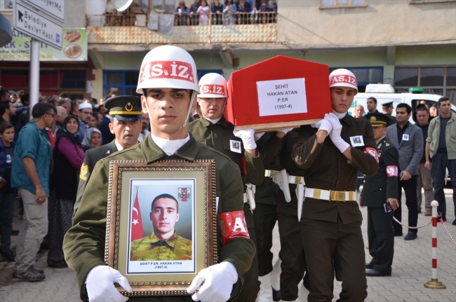 Şehit Hakan Atan son yolculuğuna uğurlandı
