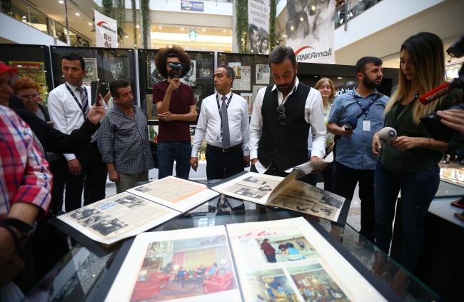 Ankara'da Sadri Alışık ve Çolpan İlhan sergisi açıldı