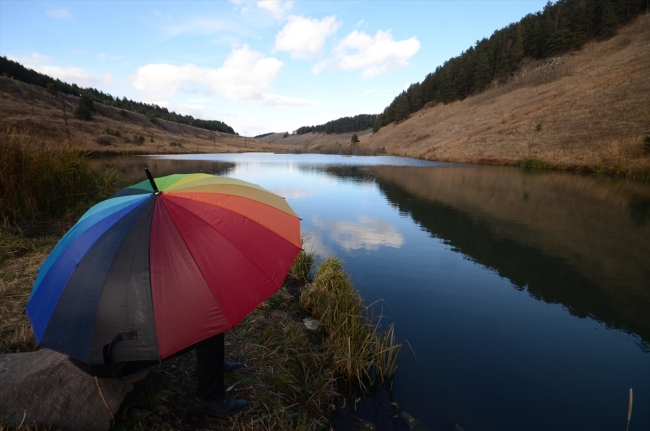 Kars'ta sonbaharın doğal güzellikleri fotoğraflandı