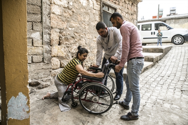 Engelli kadının tekerlekli sandalye hayali gerçek oldu