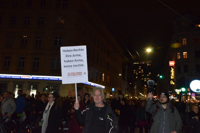 Avusturya’da hükümet karşıtı gösteri