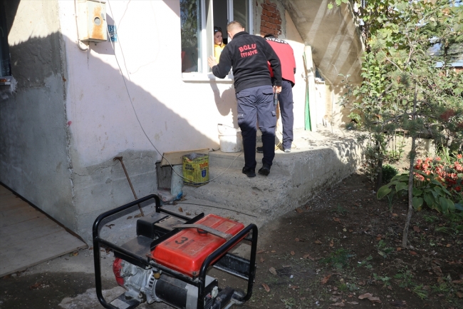 Bolu'da ALS hastasının yardımına itfaiye ekipleri yetişti