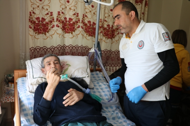 Bolu'da ALS hastasının yardımına itfaiye ekipleri yetişti