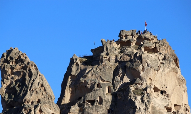 Kapadokya'yı temmuz ayında 393 bin 728 turist gezdi