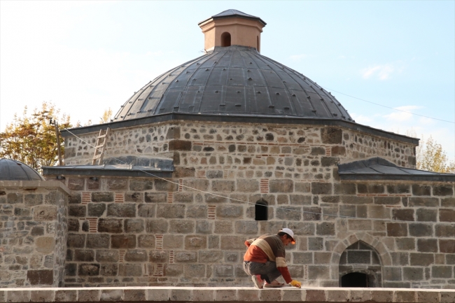 Erzincan'daki 470 yıllık Çadırcı Hamamı hizmete sunulacak