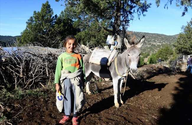 Karakeçili Yörükleri zorlu kış göçünü tamamladı