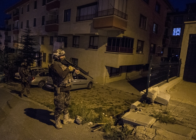 Ankara'da terör örgütü PKK/KCK'nın haraç çetesine operasyon