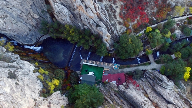 Günpınar Şelalesi her mevsim ayrı güzel