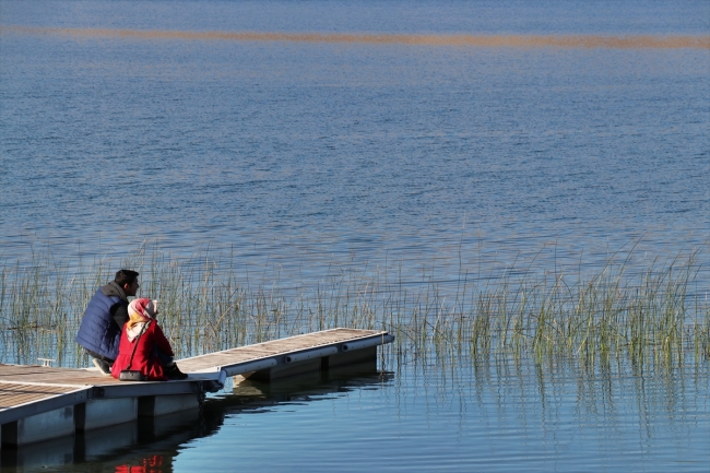 Hazar Gölü yeniden mavi bayrak almaya hazırlanıyor
