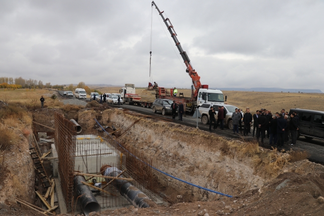 Ünlendi Barajı'nda sona gelindi